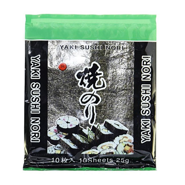 Algas Nori 10 folhas