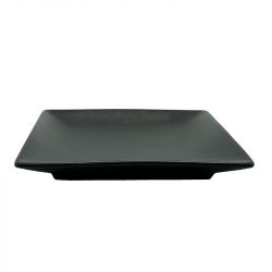 Placa quadrada Hondo 19cm. Modelo: "black mate".