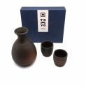 Sake Set. Modelo: "Graphite".