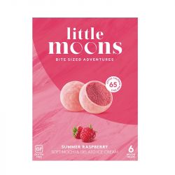 Mochi com sorvete de framboesa (LITTLE MOONS). 192 g