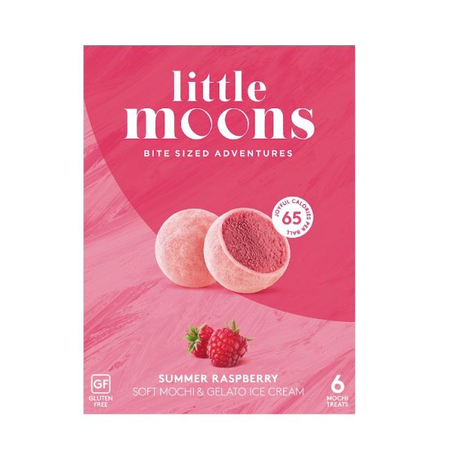 Mochi com sorvete de framboesa (LITTLE MOONS). 192 g