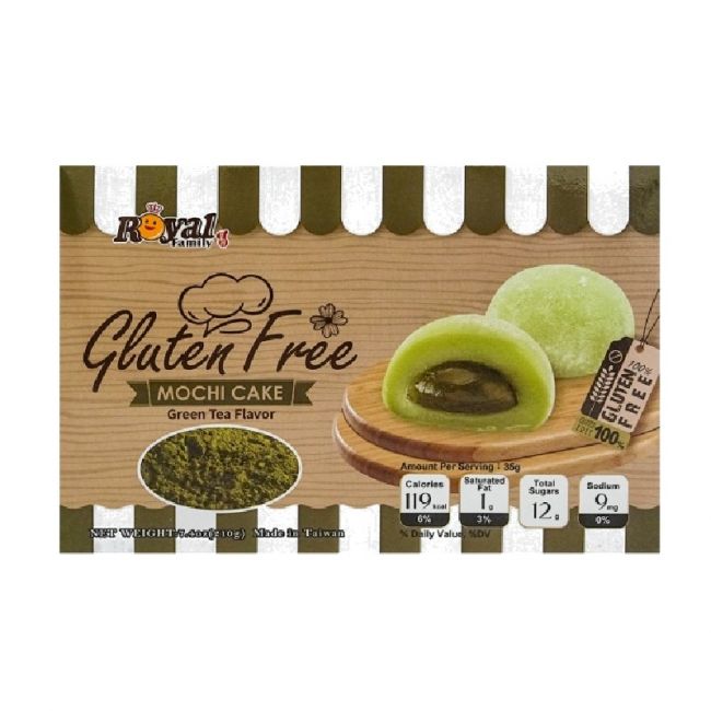 Mochi te verde sin gluten (FAMILIA ROYAL) 210g
