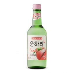 Vinho de arroz de Melocoton (SOJU) 360ml Coreia (Alc.12%)