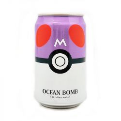 Beber com gás de sabor original (OCEAN BOMB). 320 ml