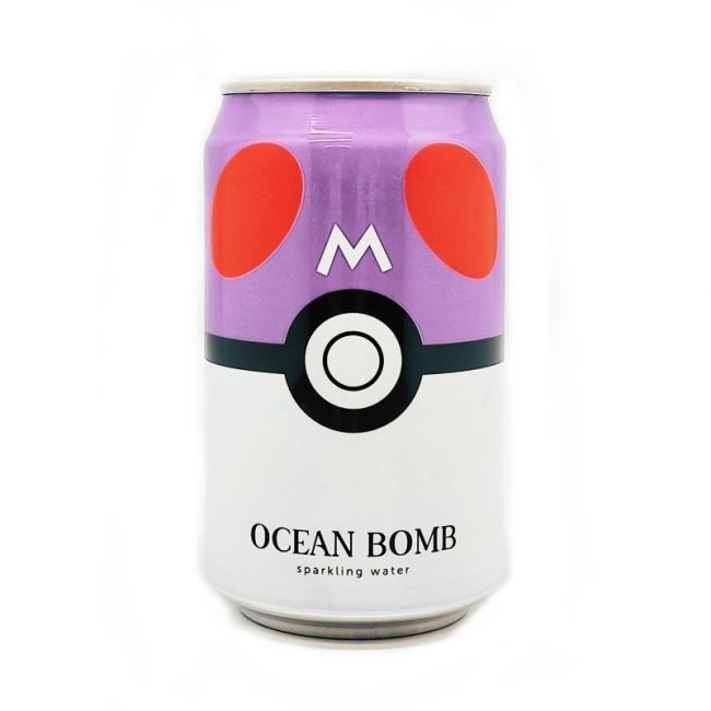 Beber com gás de sabor original (OCEAN BOMB). 320 ml