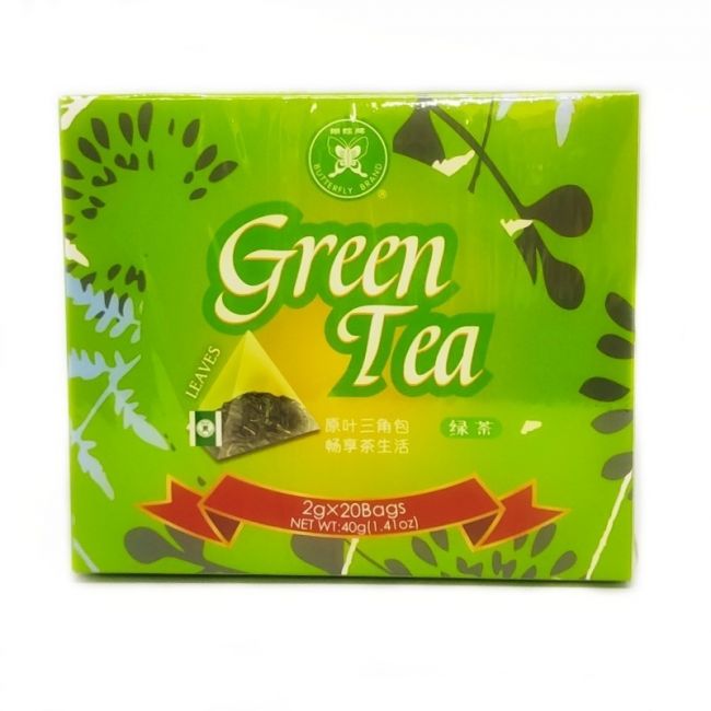 Chá verde triangular 20 unidades x 2 g