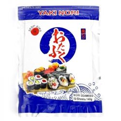 Alga marinha nori sushi (SK).50 folhas.