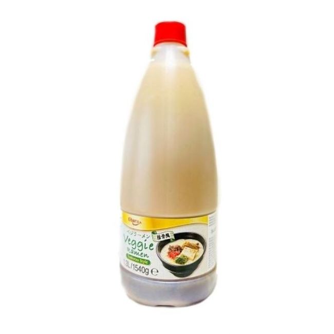 Caldo base concentrado de ramen vegetariano estilo tonkotsu (EBARA) 1,3lt