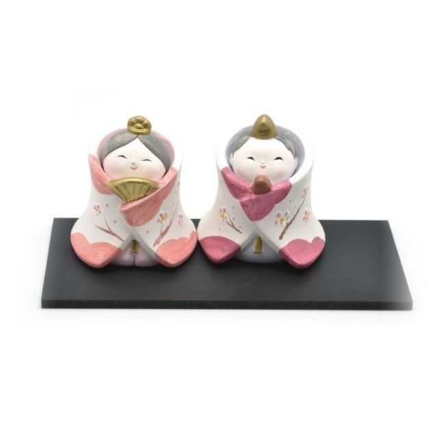 Estatueta decorativa de casal de noivos