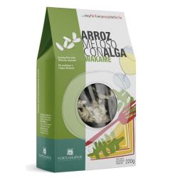 Arroz de Meloso com algas de wakame (PORTO-MUIÑOS) 220g