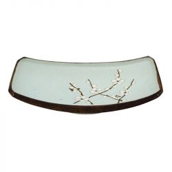 Prato retangular 18,5x12,5cm "Soshun" Porcelana