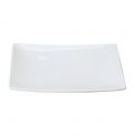 Placa retangular 29.5x20.5cm Porcelana "branco"