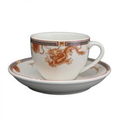 Xícara de café curta de porcelana "dragão"