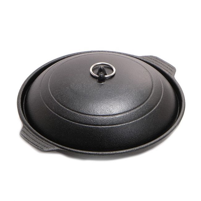 Caçarola de ferro preto de 20 cm