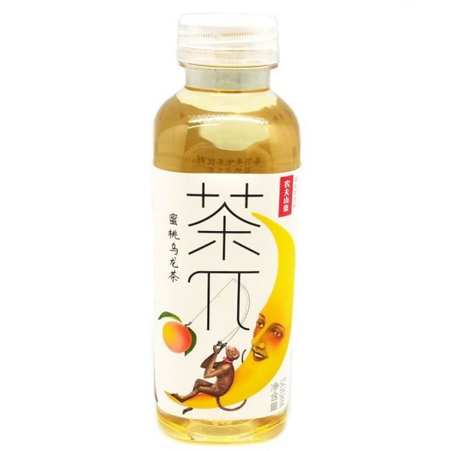 Bebida de chá Oolong com pêssego 500ml