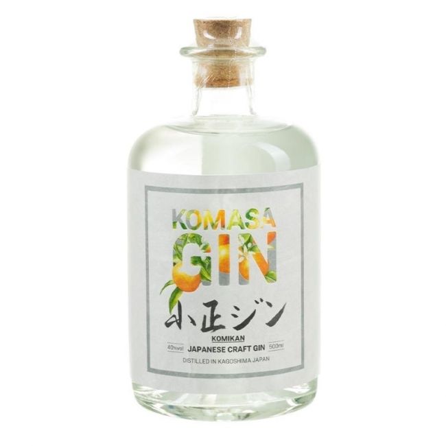 Gin artesanal japonês komikan (KOMASA) (Alc.40%) 50cl