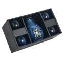 Conjunto de saquê de porcelana "soshun azul" 5 peças