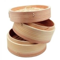 Ondas de vapor de bambu. Medida: 20 cm