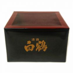 Sake Cup Square Melamina 8x8cm "Hakutsuru"