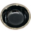 CUENCO 18CM PORC. "preto.. (H90028)
