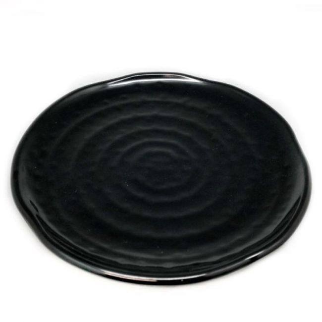 Plato Redondo 21,5cm Melamina "preto"
