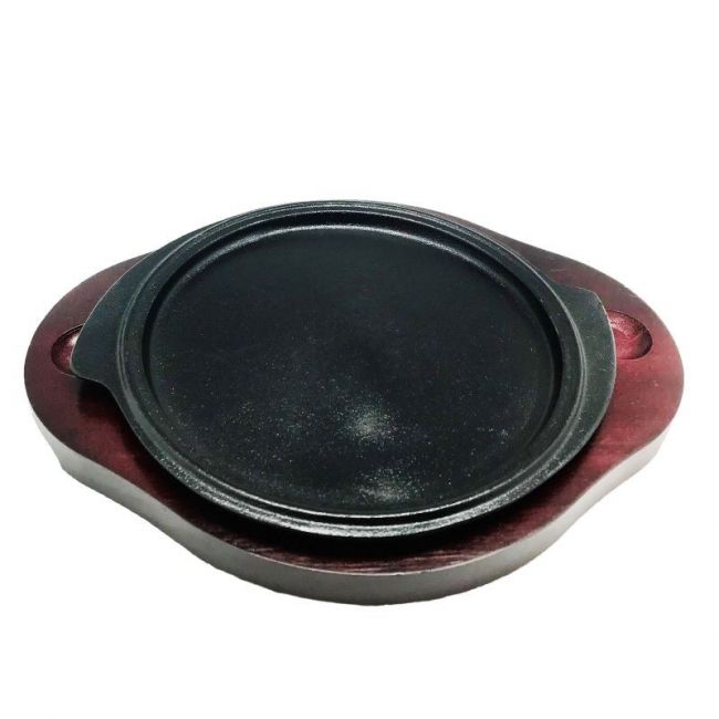 Folha de ferro vermelho 23cm