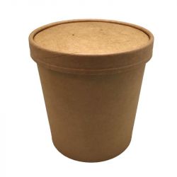 Tarrina natural para Sopa 780ml 9.3x11cm