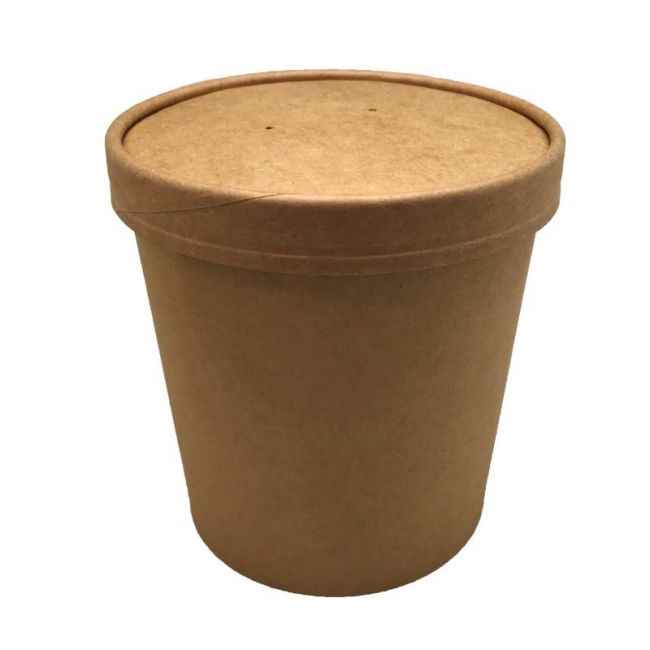 Tarrina natural para Sopa 780ml 9.3x11cm