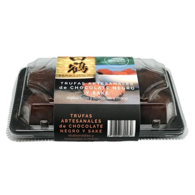 Trufas de chocolate preto e sabor (MarkET ORIENTAL) 113g 8uds