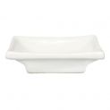 Placa retangular para Salsa 10x6cm Porcelana "branco"