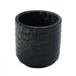 7x8cm xícara de chá, Modelo: "Black-gris".