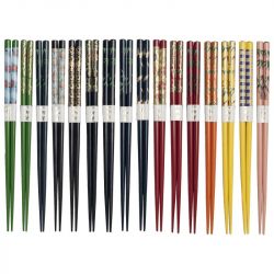 Palito de dente "Plantas de cores variadas".1 par