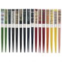 Palito de dente "Plantas de cores variadas".1 par