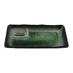 Placa retangular dividida 21x13.5cm "Yuzu Ginga"