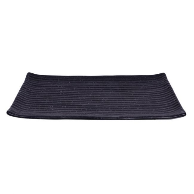 Placa retangular 24x15cm "Raio Negro"