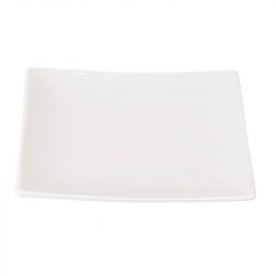 Placa quadrada 20cm - Branco