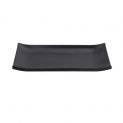 Placa de melamina 22x9cm - Matte preto