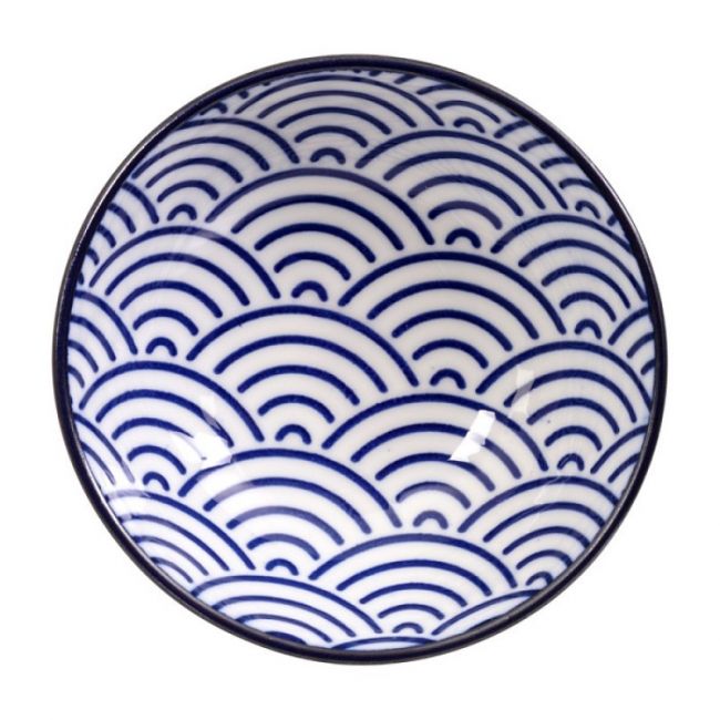 Prato de molho. "Ondas azuis" de 9,5 cm