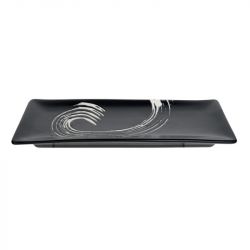 Placa de placa  26.5X10.5cm. Modelo: "Black Maru..