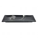 Placa de placa  26.5X10.5cm. Modelo: "Black Maru..