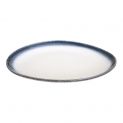 Placa oval. 34x24cm.Modelo: "Tajimi branco..
