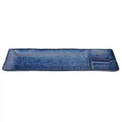Placa retangular dividida. Modelo: "Azul"