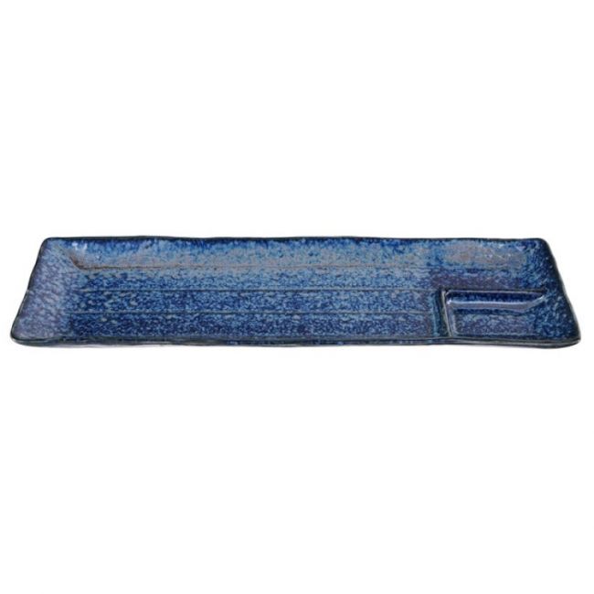 Placa retangular dividida. Modelo: "Azul"
