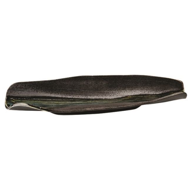 Placa retangular. 40x11cm. Modelo: "Black-green"