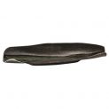 Placa retangular. 40x11cm. Modelo: "Black-green"