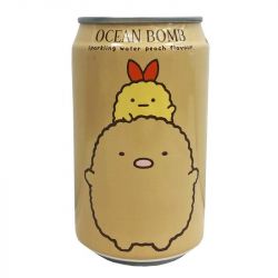 Bebida com sabor de gás de Melocoton (OCEAN BOMB) 330ml