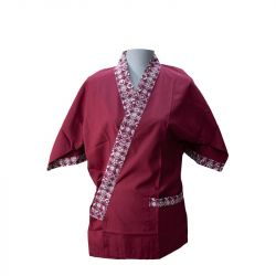 Yukata "Tapete do Círculo Vermelho"