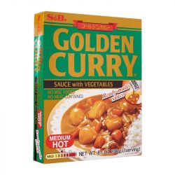 Molho de curry picante médio com legumes (S fakeB). 230G