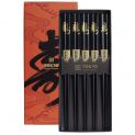 Conjunto de vara preta - Ouro