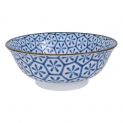 Cuenco "Blanco-Blue" Modelo: Copos.20,5x8cm